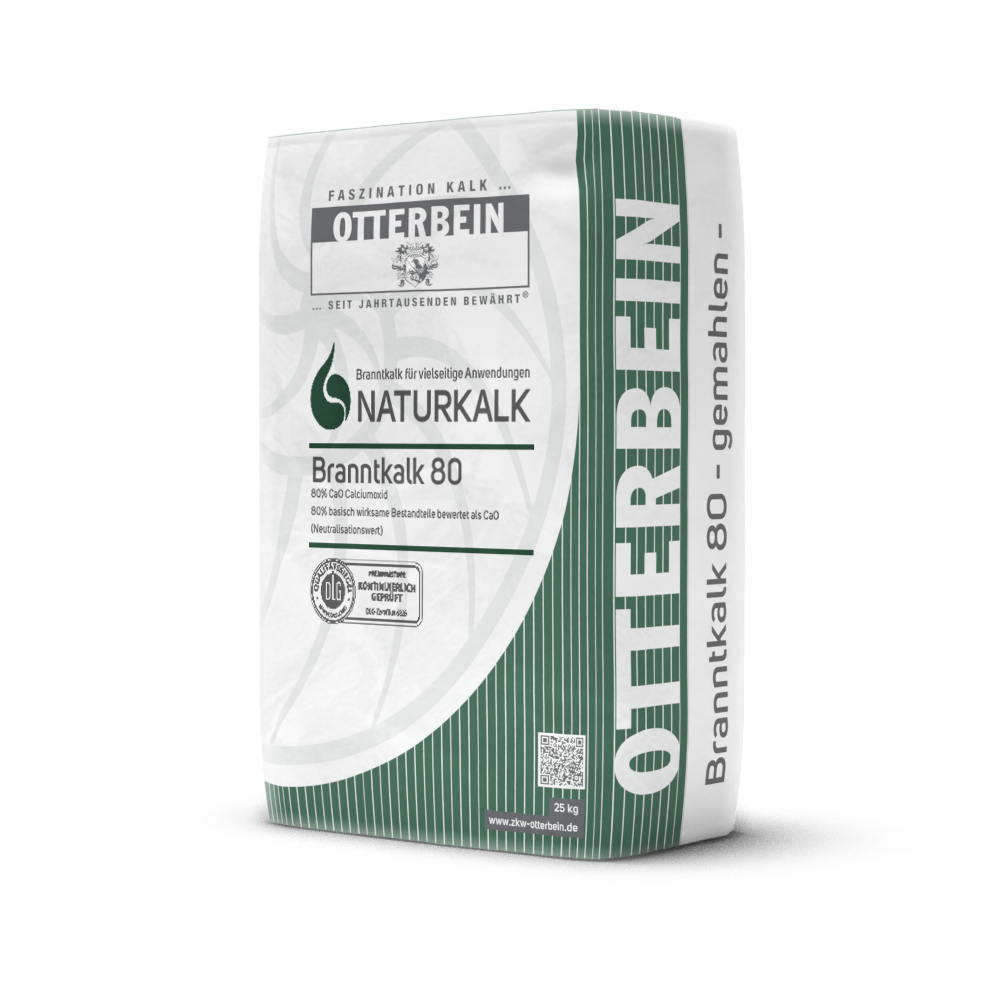 Branntkalk 80 – gemahlen –